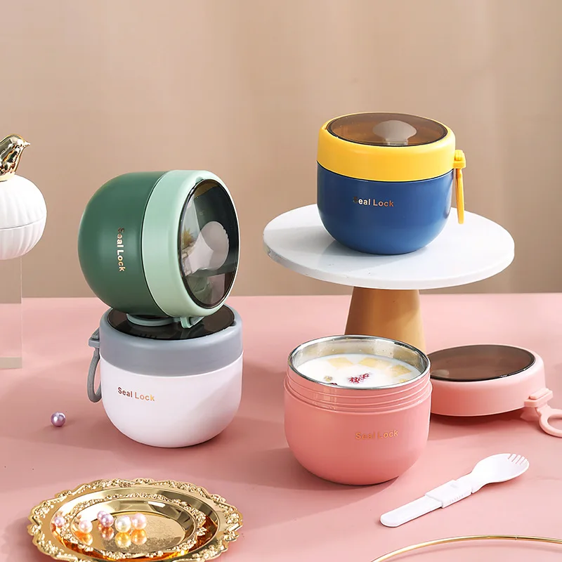 Meal Prep Yogurt - Gobelets de petit déjeuner avec fourchette,