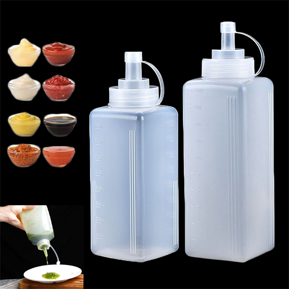 Sauce Squeeze Bottle - Lot de 1 bouteille souple en
