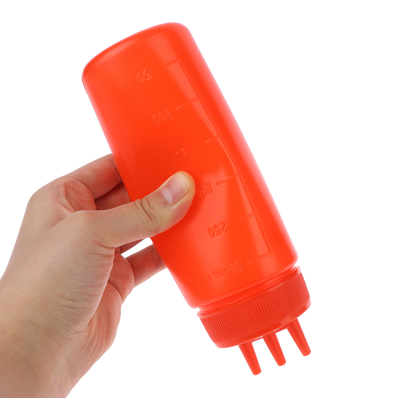 Bouteille à presser avec 3 tro - Sauce Squeeze Bottle avis et prix