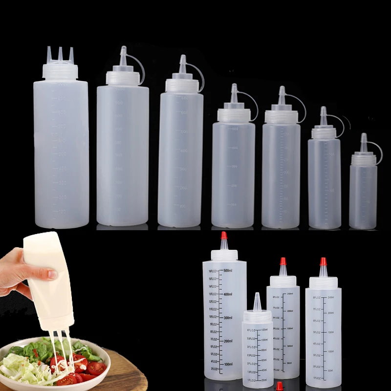 Bouteilles à presser en plasti - Sauce Squeeze Bottle avis et prix