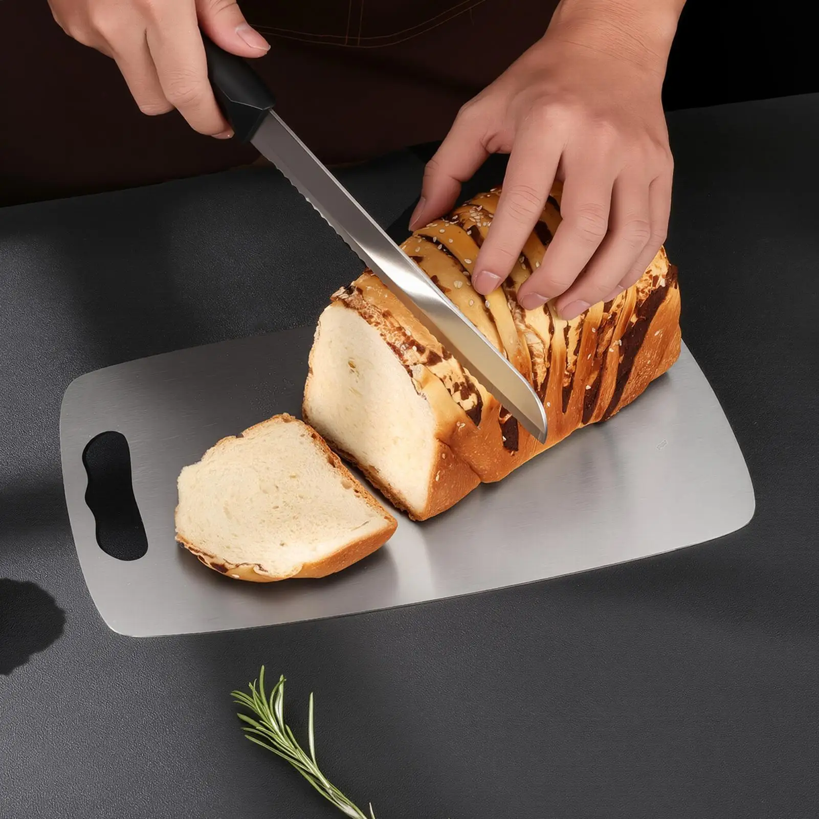 Planche à découper en acier in - Meal Prep Veggie avis et prix