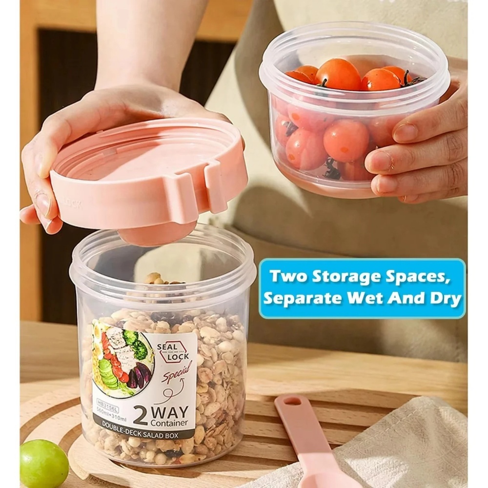 Tasse à salade Portable, tasse - Meal Prep Oatmeal Jars avis et prix