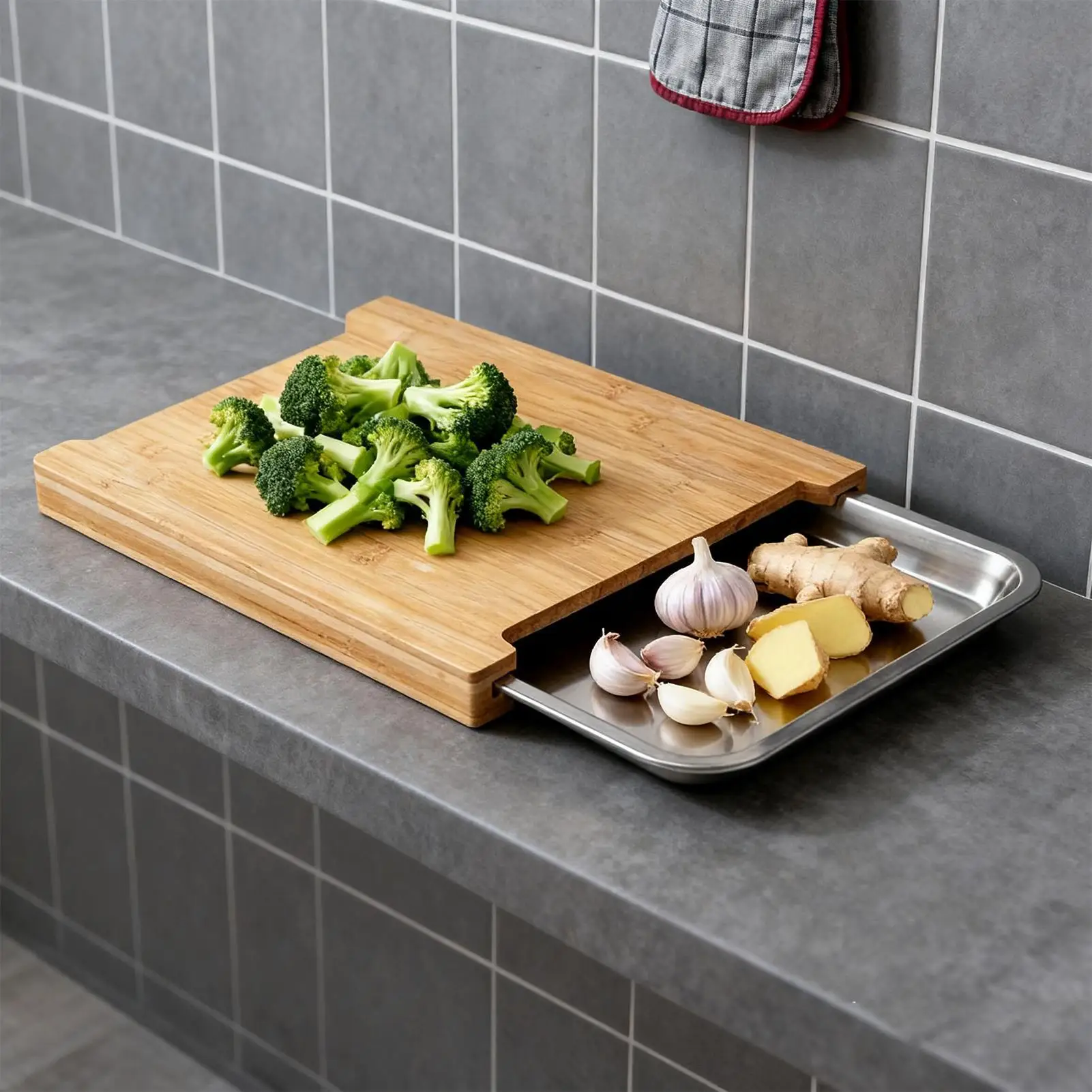 Planche à découper en bois ant - Meal Prep Veggie avis et prix