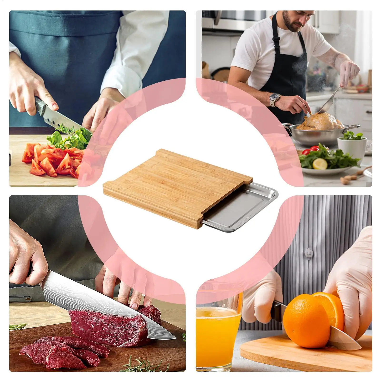 Planche à découper en bois ant - Meal Prep Veggie avis et prix