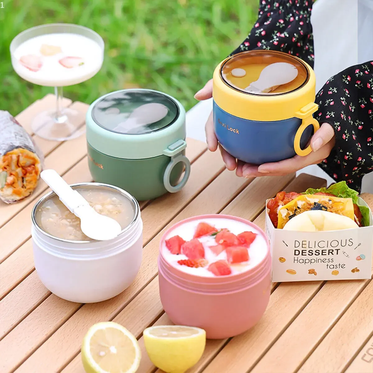 Gobelets de petit déjeuner ave - Meal Prep Yogurt avis et prix