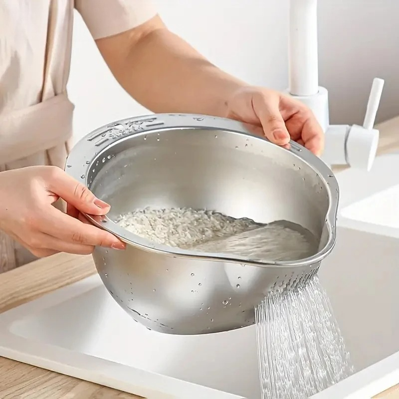 Passoire de lavage en acier in - Meal Prep Veggie avis et prix